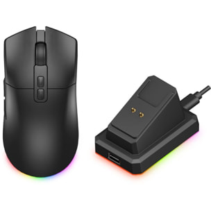 Souris Gamer Sans Fil THE G-LAB KULT SILICIUM PRO