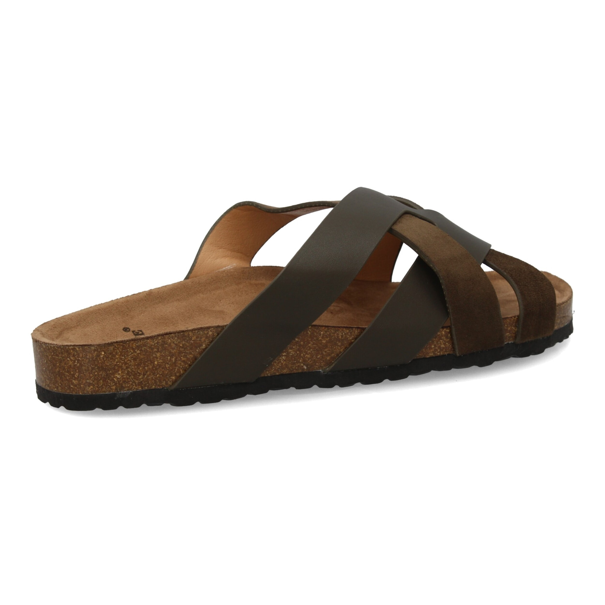Sandalia para hombre con tiras cruzadas.