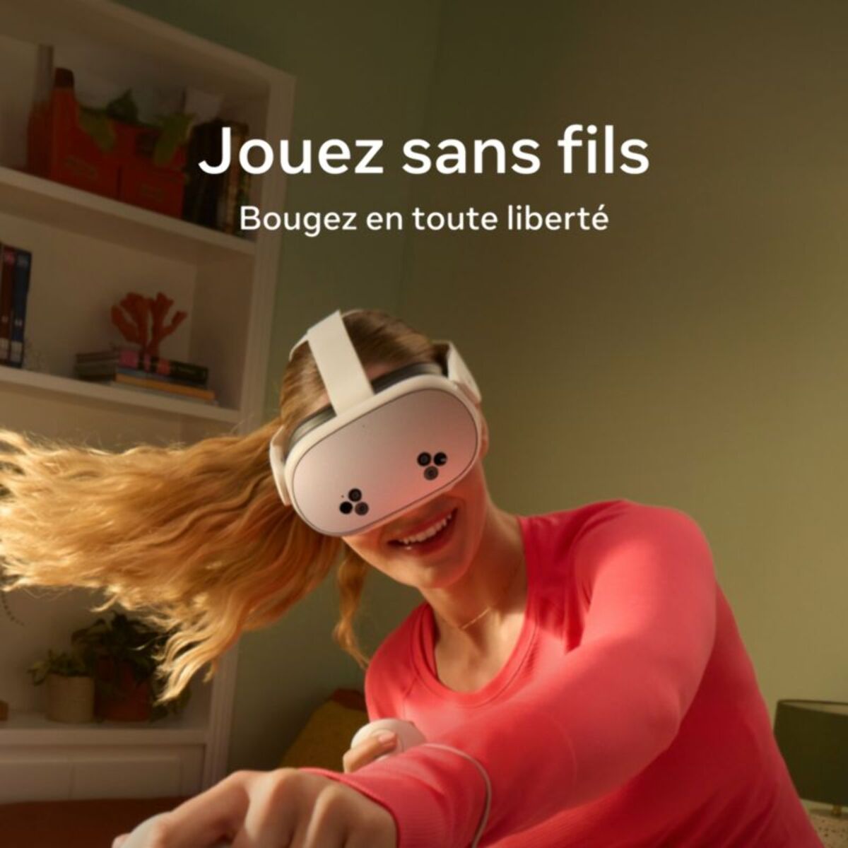 Casque de réalité virtuelle META Quest 3S 128 Go