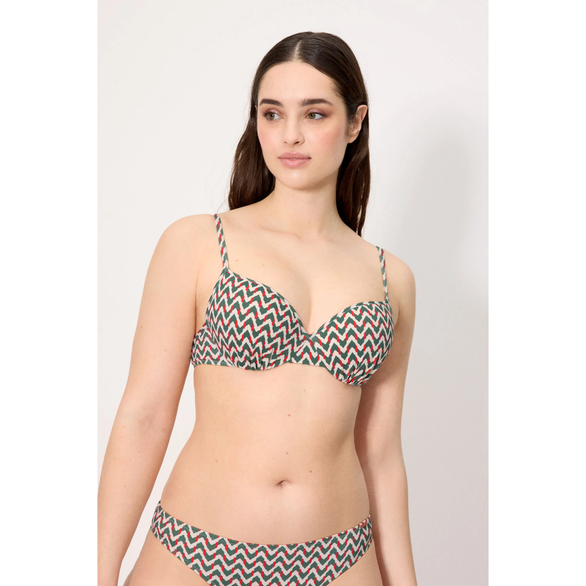 Top de bikini Verde