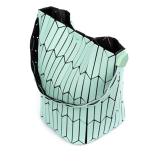 Arroscia borsa a spalla design geometrico.