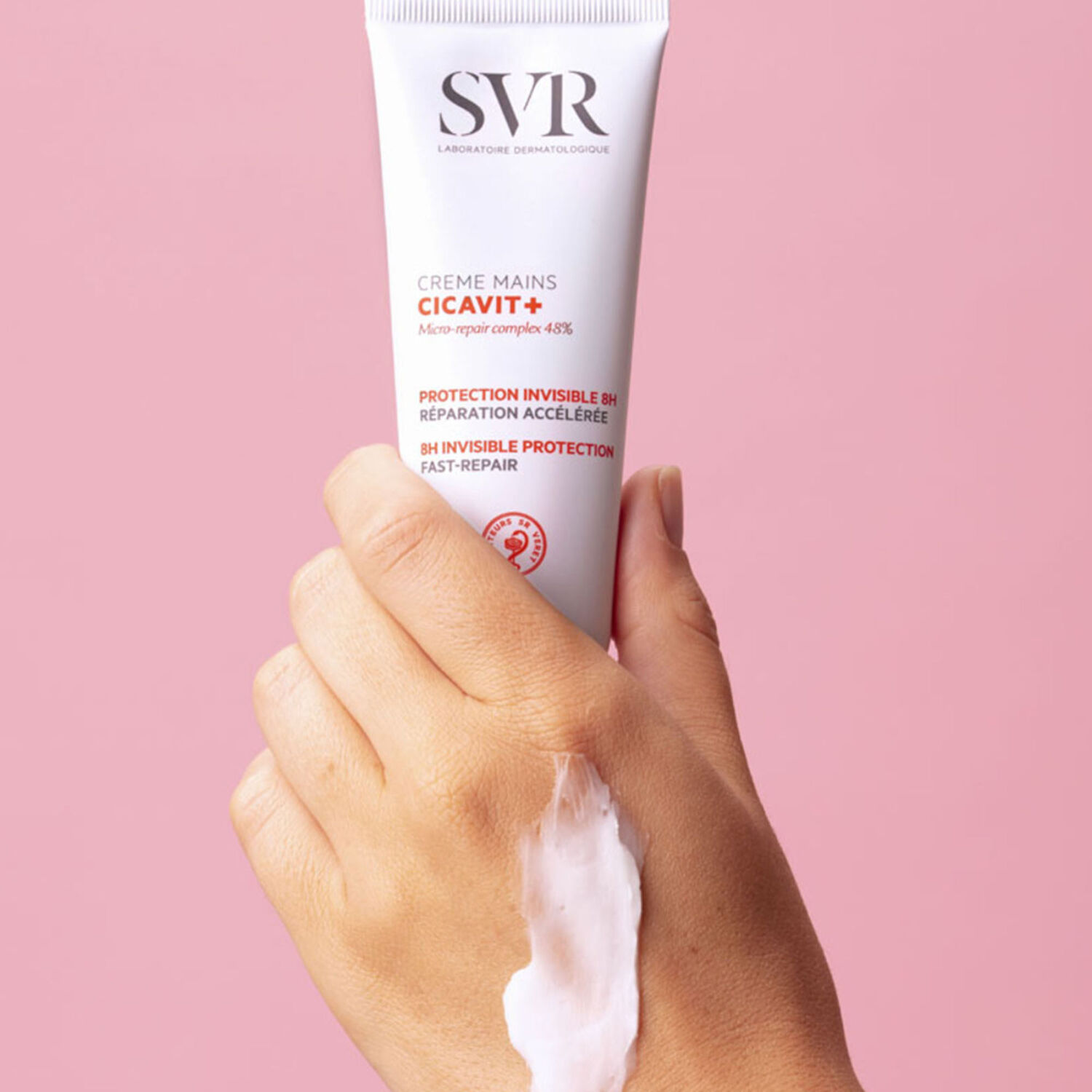 Cicavit+  - Crème Mains Protection Invisible 8h - Réparation Accélérée 75G