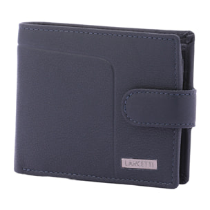 Portafoglio  da uomo In Vera pelle Made in Italy 9,5x12x2,5 cm