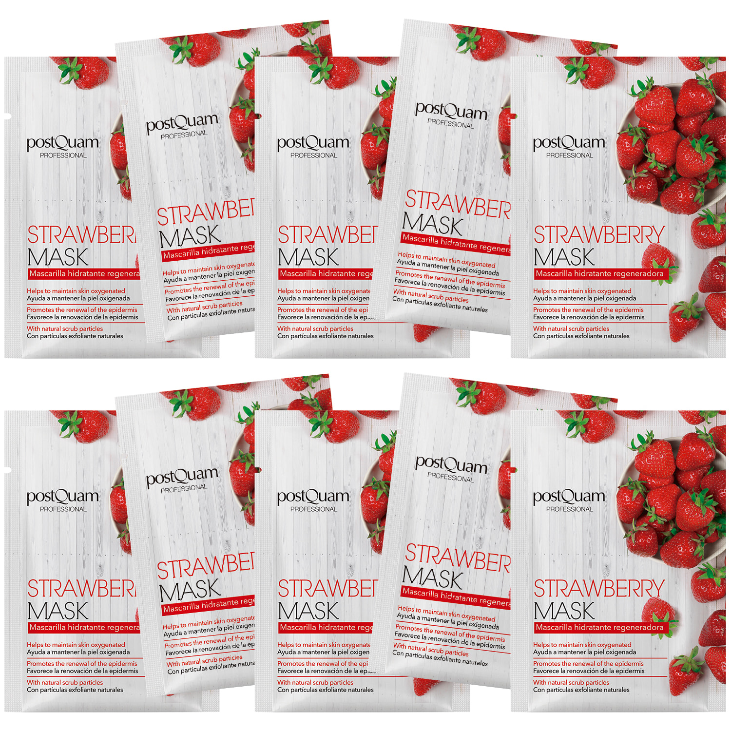 Masque la fraise 10 ml postquam x 10 units