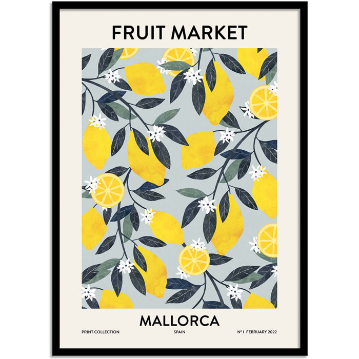 Affiche - Mallorca market - El Buen Limon