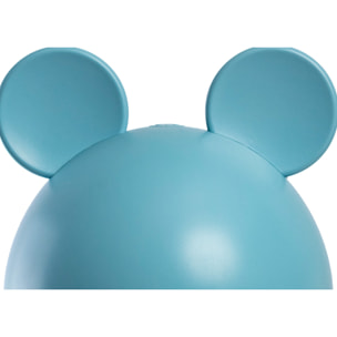 Lampada Led Per Bambini Da Tavolo Comodino Ricaricabile Modello Simply Mouse Azzurro