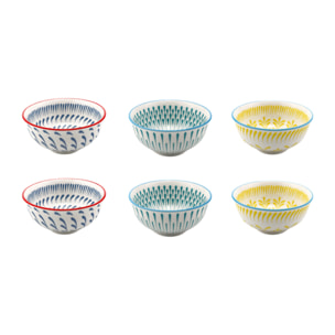 Lot de 6 petits bols, KYOTO