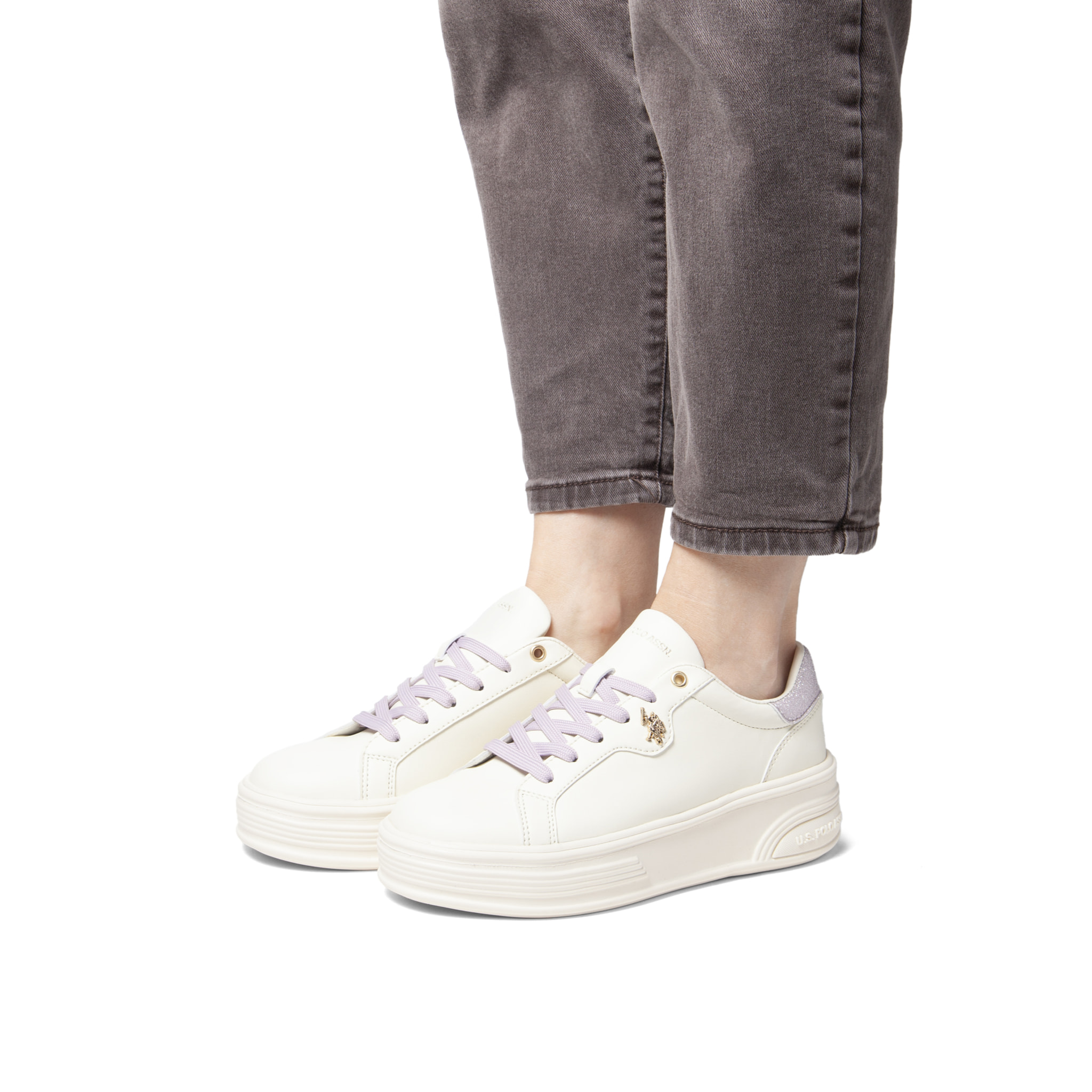 U.S. Polo Assn. - Sneakers ASUKA005WDY1 in sintetico per donna