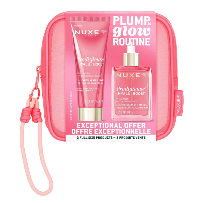 Prodigieuse [Hyalu] Boost - Duo Sérum Éclat Anti-Taches 30 ml + Crème Éclat Repulpante 50 ml
