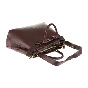 Borsa a mano da donna Made in Italy - Modello Lumina Chic - 100% pelle - 37.0 x 25.0 x 12.0 cm