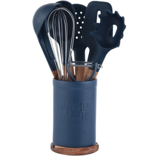 Set ustensiles de cuisine noir