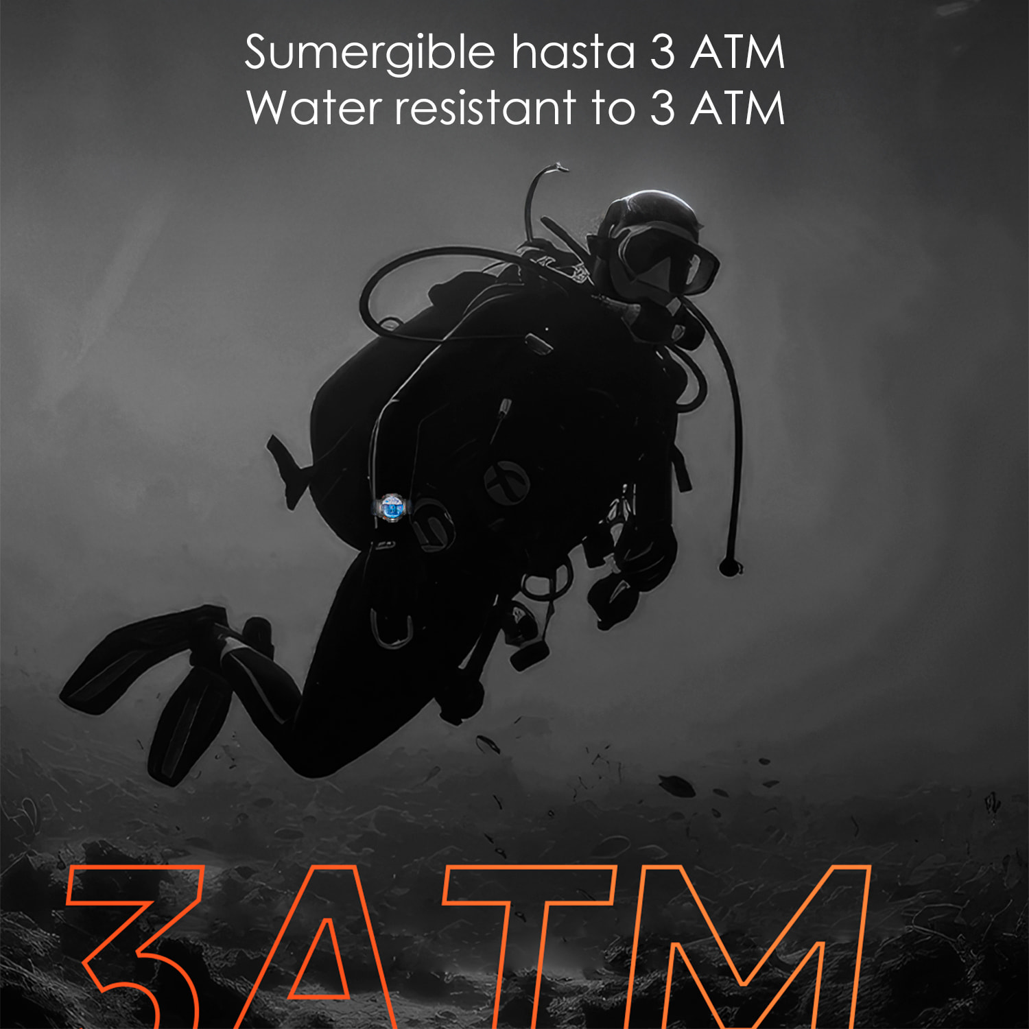 Smartwatch KC91 con llamadas BT, GPS, herramientas de exploración, ChatGPT y + de 100 modos deportivos.