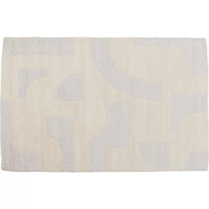 Tapis Flow 240x170cm blanc Kare Design