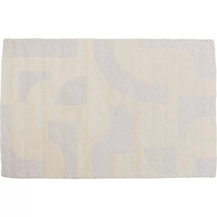 Tapis Flow 240x170cm blanc Kare Design