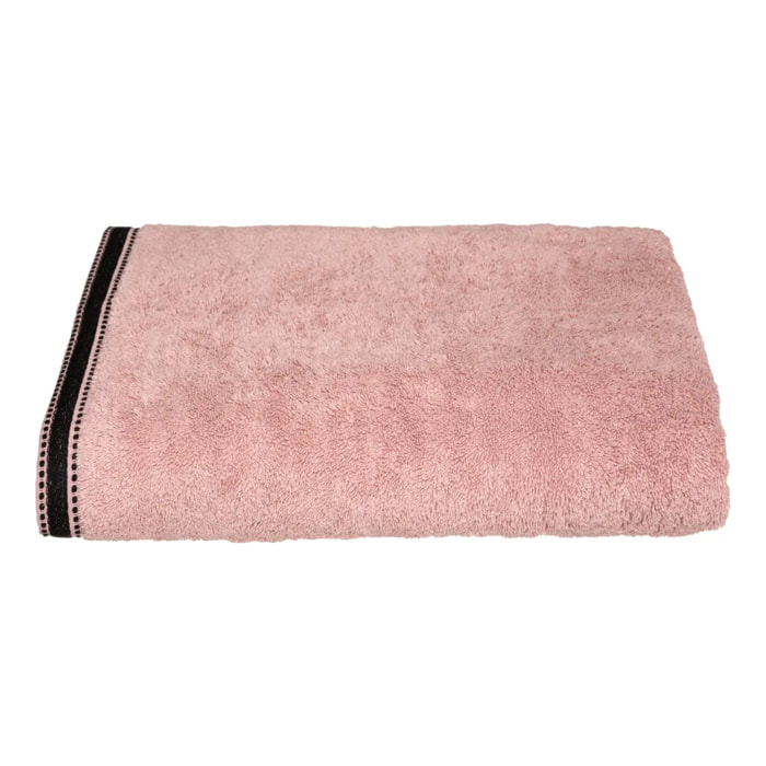 Drap de bain "Joia" coton rose 100x150cm