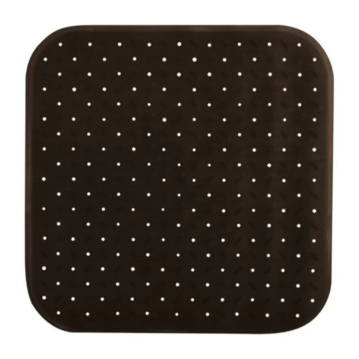 Tapis Fond de douche antidérapant Caoutchouc CLASS 54x54cm Chocolat MSV