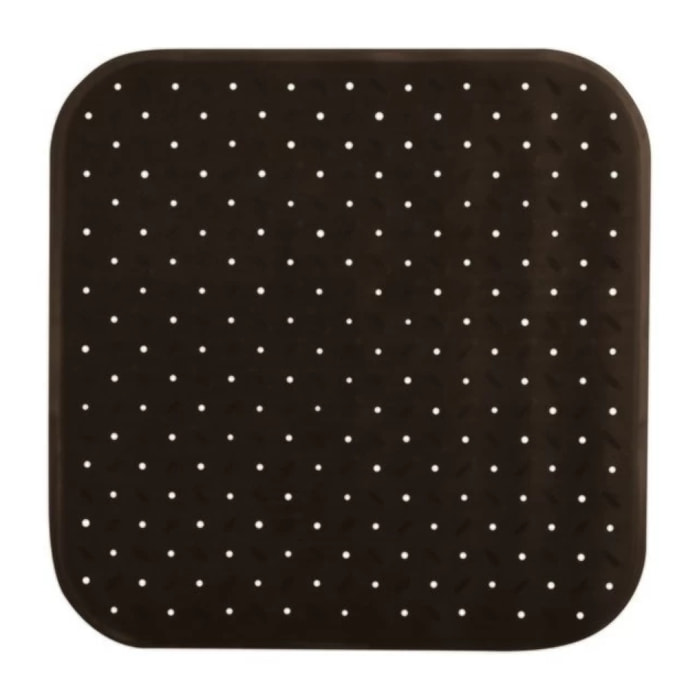 Tapis Fond de douche antidérapant Caoutchouc CLASS 54x54cm Chocolat MSV