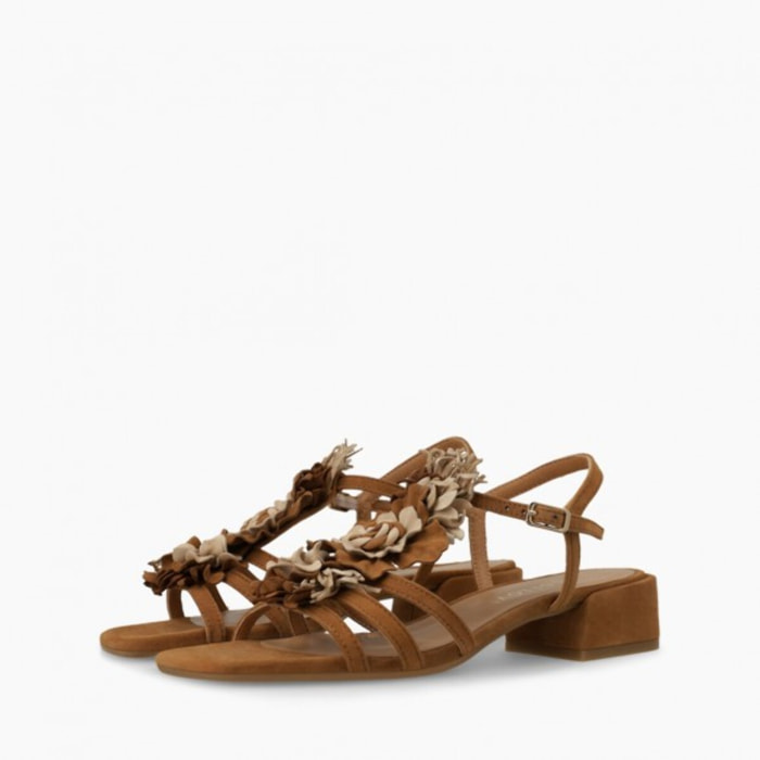 SANDALIAS MARRONES KON5357