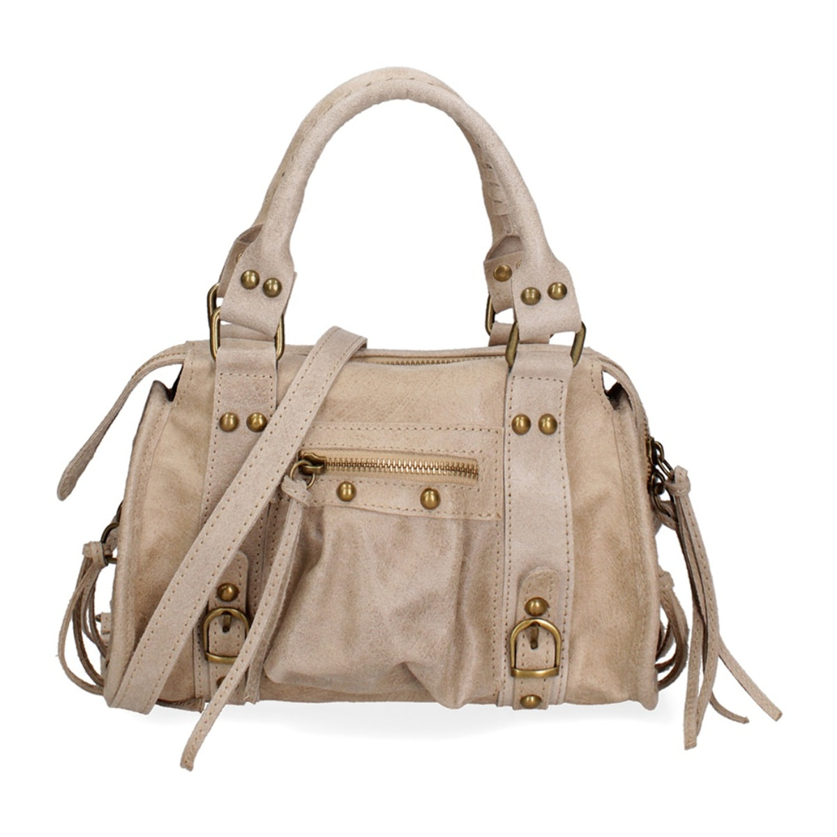 Borsa a spalla da donna - Modello Erisia - Vera pelle - 25.0 x 15.0 x 10.0 cm