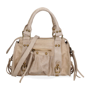 Borsa a spalla da donna - Modello Erisia - Vera pelle - 25.0 x 15.0 x 10.0 cm