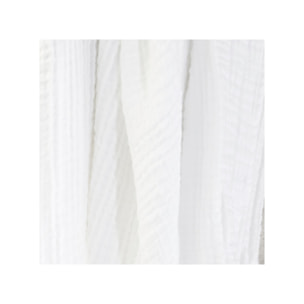 Plaid 130x160 cm en gaze de coton avec franges - GAIA