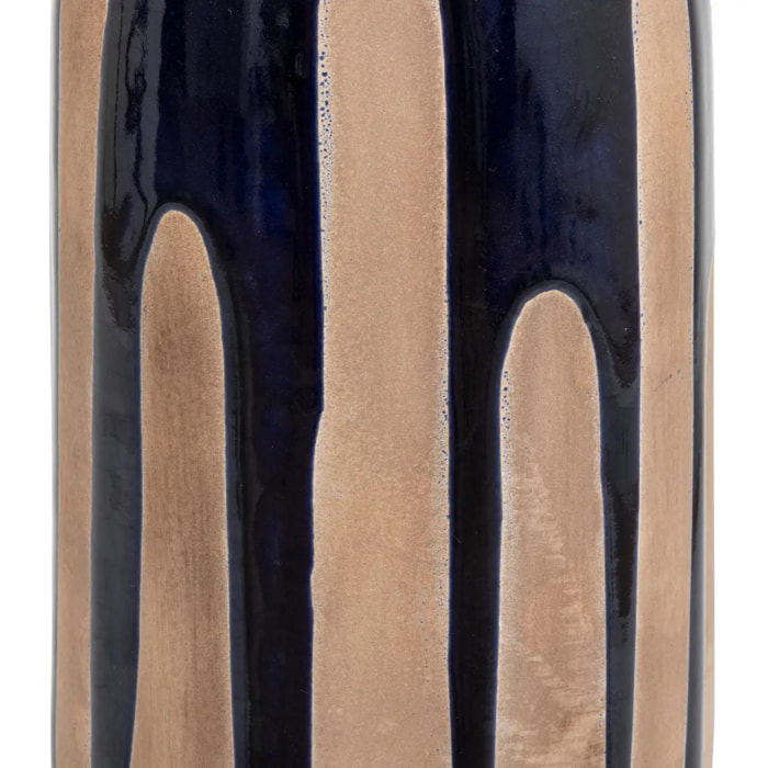 Vase "Casa azul" H40cm bleu foncé