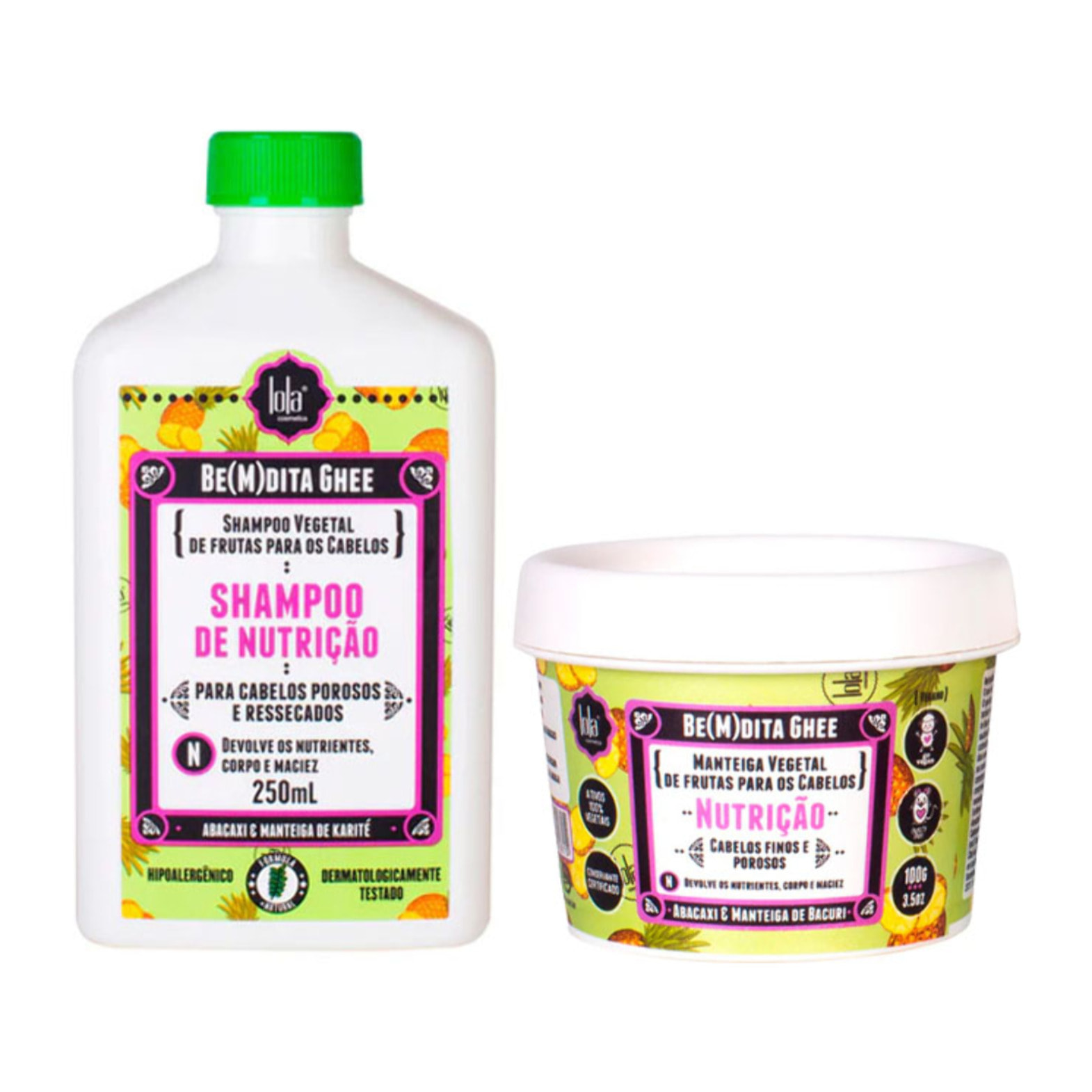 LOLA Kit Be(M)Dita Moisturizing Ananas Shampoo 250ml + Mask 100g