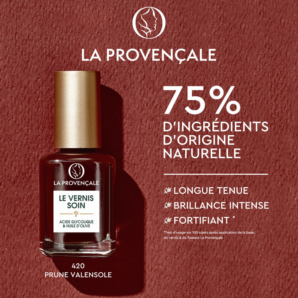 La Provençale Bio Le Vernis Solaire Longue Tenue Prune Valensole