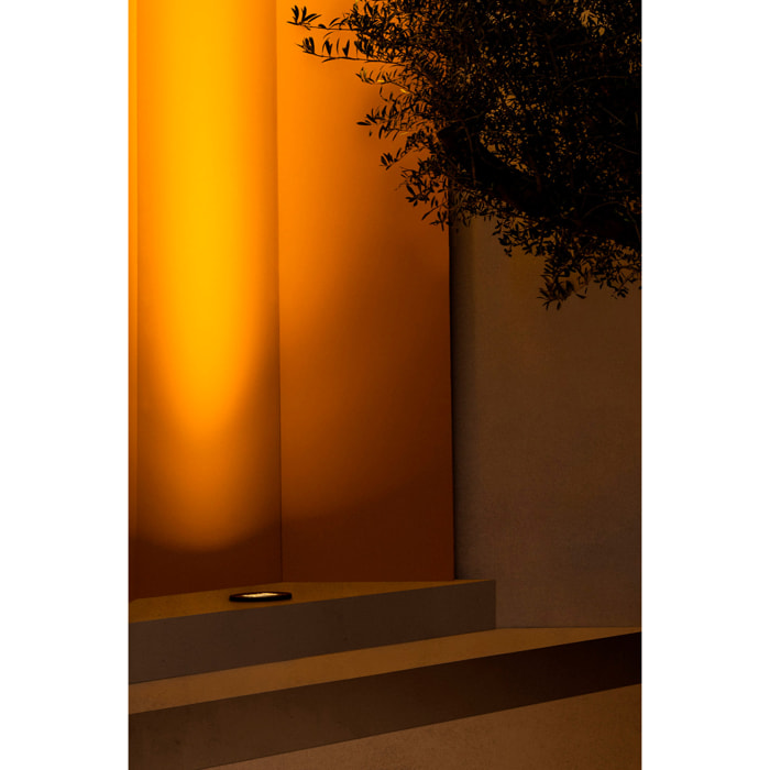 TRAS-25 LED Lampe encastrable noire 40º