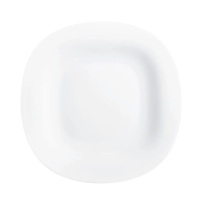 6 platos blancos 29,1 x 27 cm Carine - Luminarc