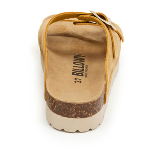 SANDALO CON ZEPPA BILLOWY GIALLO