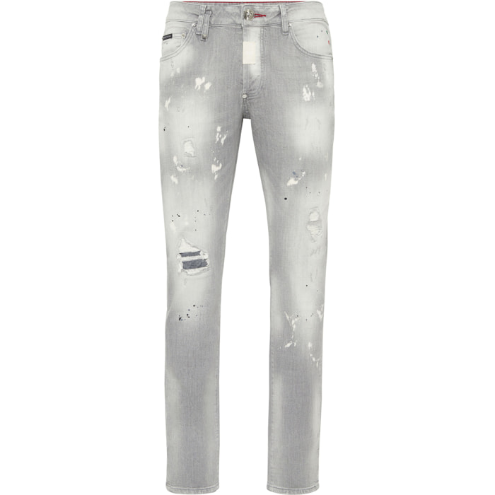 PHILIPP PLEIN Jeans taglio straight HEXAGON