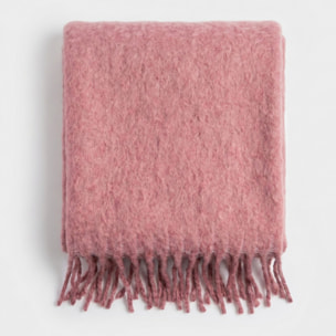 Plaid in poliestere - Rosa