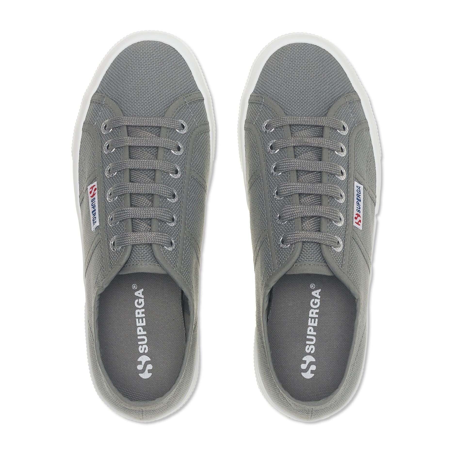 Superga - Zapatos de mujer Unisex Gris - 2740 PLATFORM