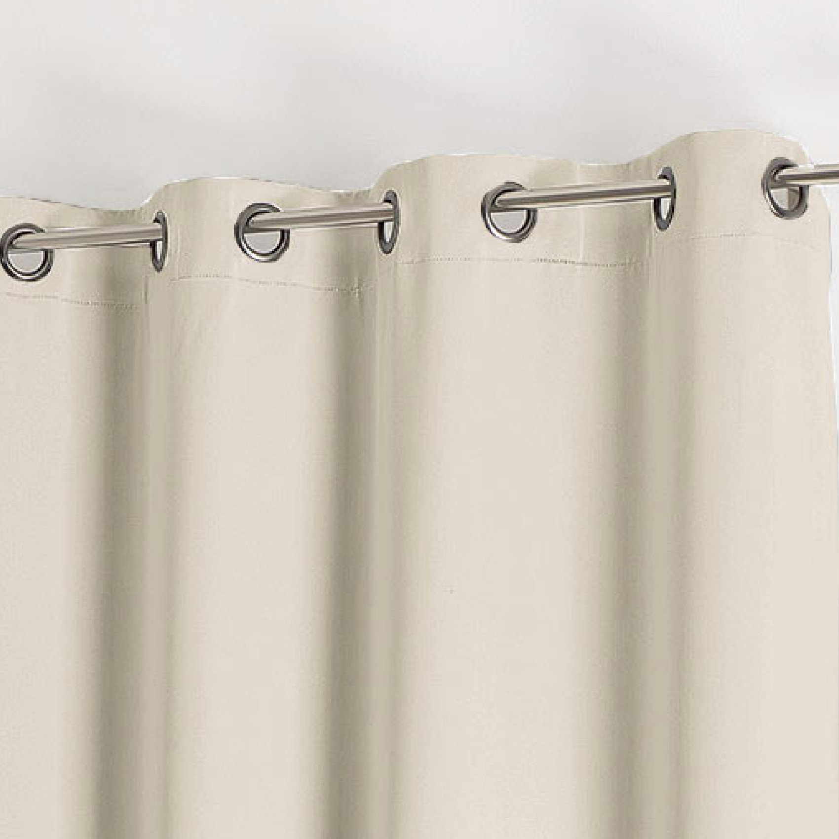 Rideau occultant ignifugé M1 non feu - Ecru