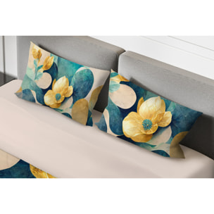 Completo letto fotografico Fine-Art IPERSAN Puro Cotone Anemone