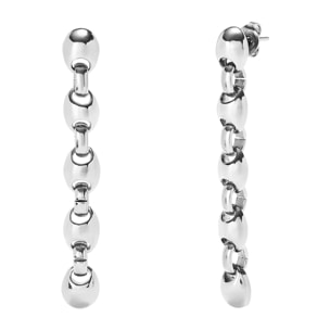 Pendiente SER INTRÉPIDA PLATEADO U