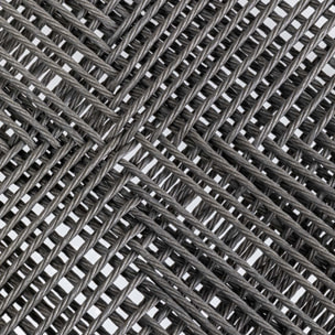 Ensemble de jardin Grande Possibilita table 220cm et 6 chaises grises Kare Design