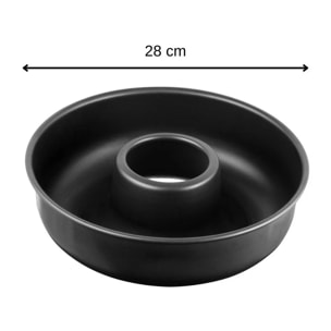 Moule à savarin 28 cm Zenker Black Metallic