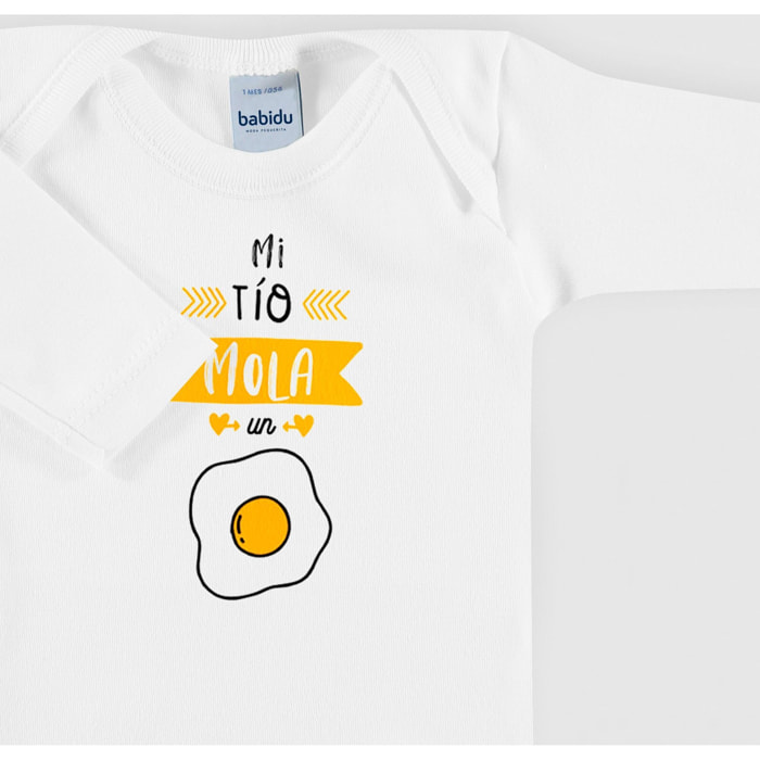 Body bebé manga larga frases americano