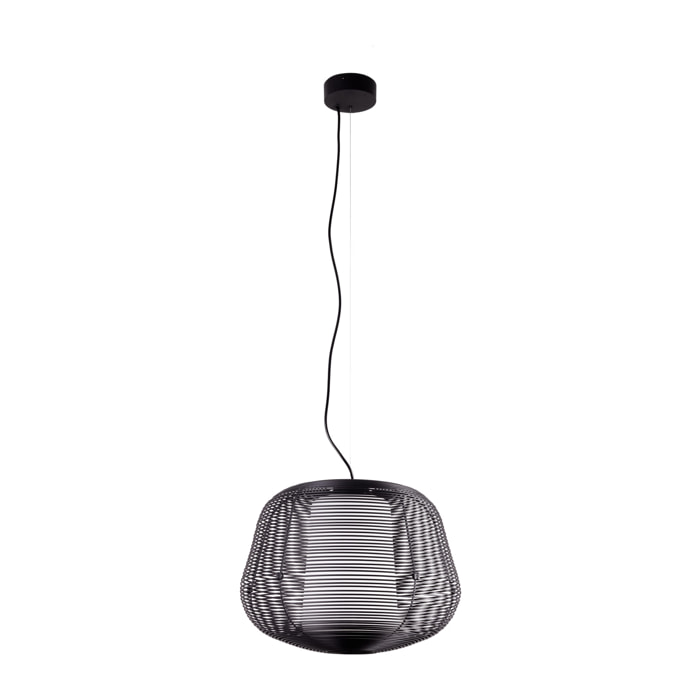 NARA Lampe suspension noir
