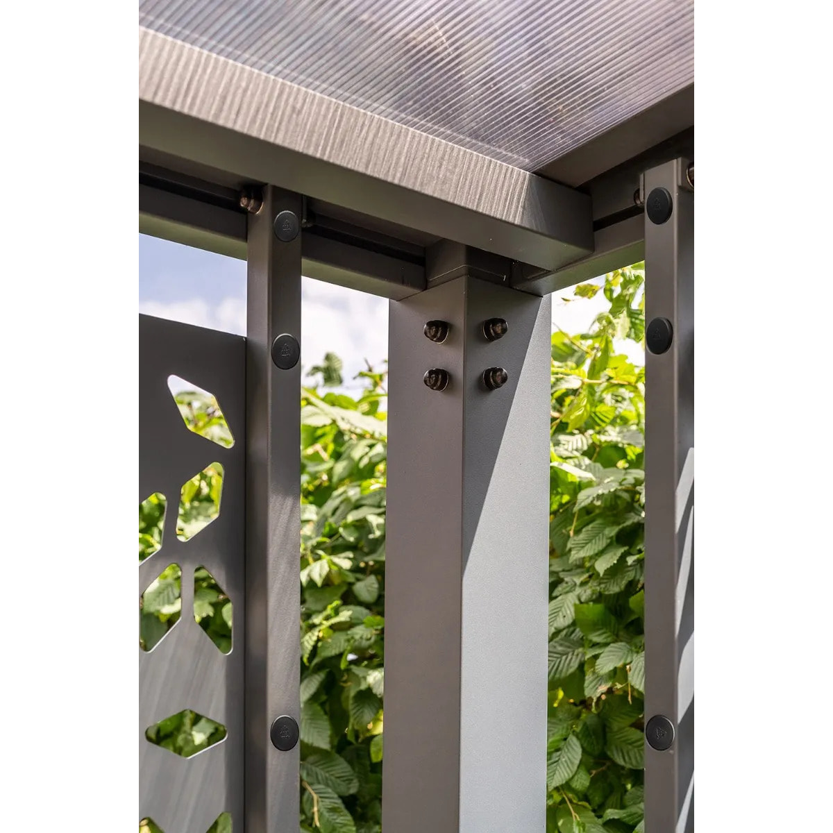 Carport aluminium Trigano - LIBECCIO + 8 claustras - 16 m²