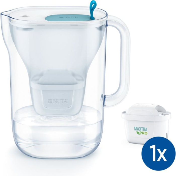 Carafe filtrante BRITA style bleu