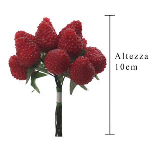 Lamponi - Pezzi 24 - 1,4xH10x1,4cm - Bianchi Dino SpA