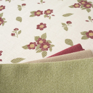 Lot de 2 serviettes jacquard Massaic Green Wet