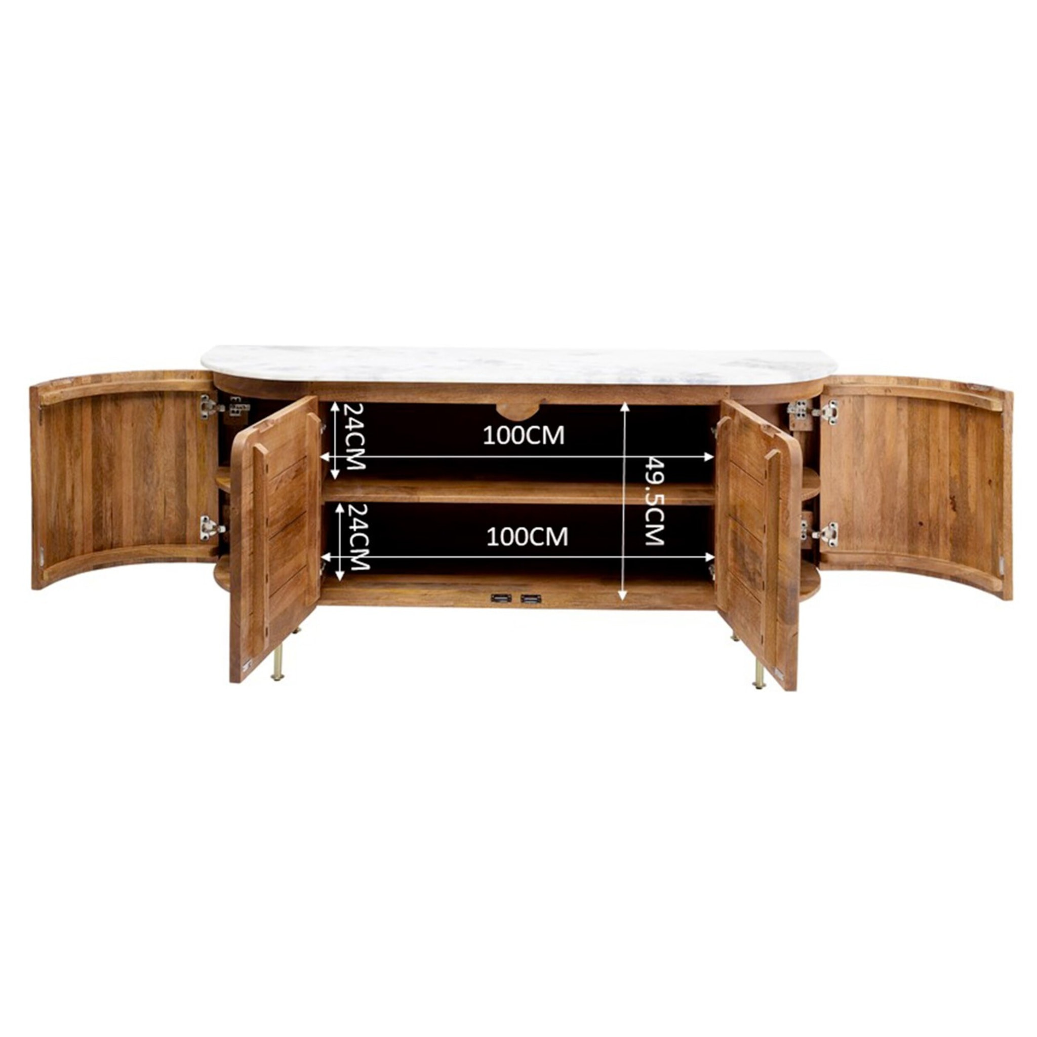 Buffet Grace 4 portes Kare Design