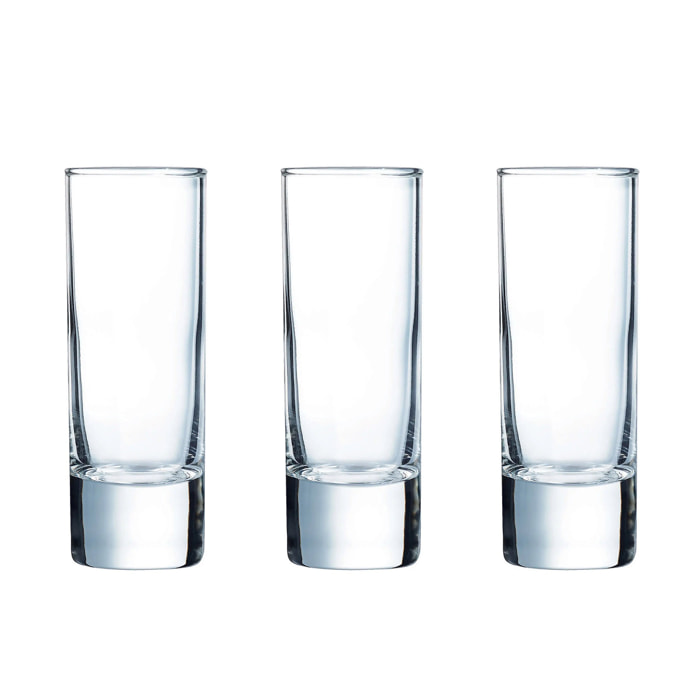 Islande - 3 bicchieri da shot da 6 cl