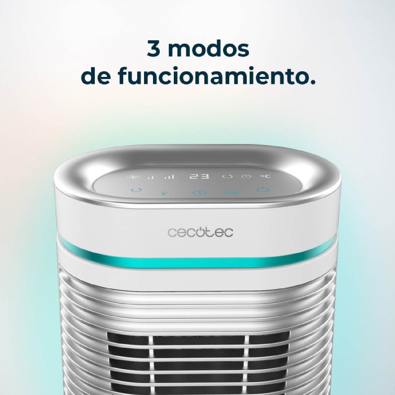 Cecotec Calefactor cerámico de sobremesa ReadyWarm 1550 Max Ceramic Rotate Smart