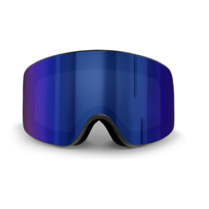 Gafas de esquí OCEAN ETNA - Negro / Revo azul con borde negro