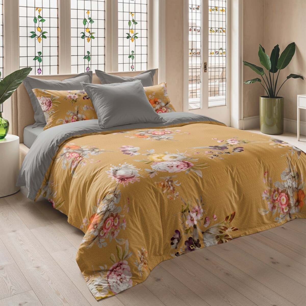 Housse de couette novi ocre